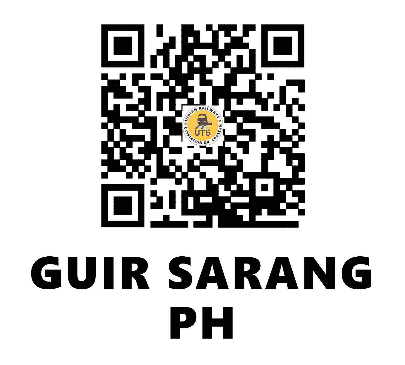 UTS QR Code for GUIR SARANG PH - GSQ (SE - WEST BENGAL)